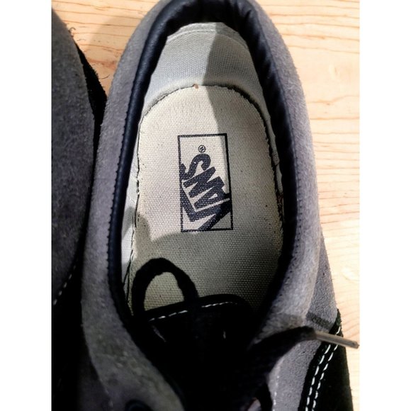 VANS Old Skool Suede Skate Shoes Sneakers Men's Black Gray OG Era Size 10.5 - Picture 8 of 9
